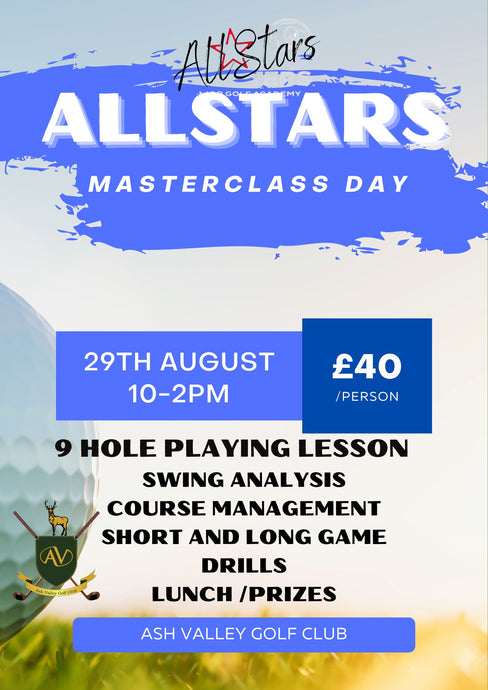 ASH VALLEY ALL STAR BANK HOLIDAY WORKSHOP